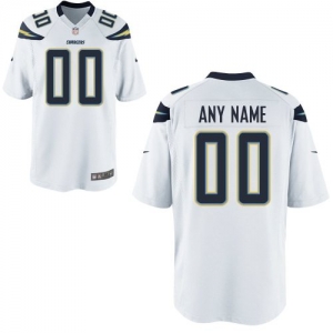 Nike Men's San Diego Chargers Customized White Game Jersey