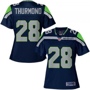 Pro Line Women's Seattle Seahawks Walter Thurmond Team Color Jer