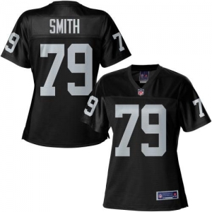 Pro Line Women's Oakland Raiders Willie Smith Team Color Jersey