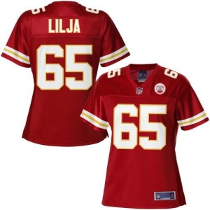 Pro Line Women's Kansas City Chiefs Ryan Lilja Team Color Jersey