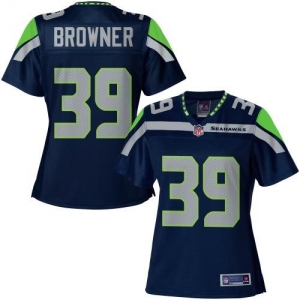 Pro Line Women's Seattle Seahawks Brandon Browner Team Color Jer