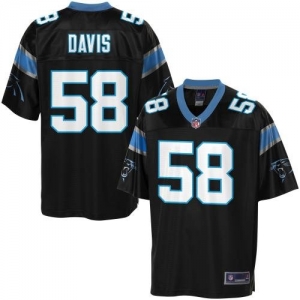 Pro Line Men's Carolina Panthers Thomas Davis Team Color Jersey