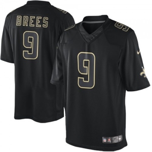 Nike Drew Brees New Orleans Saints Youth Impact Jersey - Black