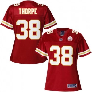 Pro Line Women's Kansas City Chiefs Neiko Thorpe Team Color Jers