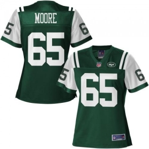 Pro Line Women's New York Jets Brandon Moore Team Color Jersey