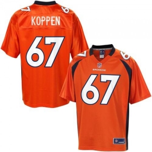 Pro Line Men's Denver Broncos Dan Koppen Team Color Jersey