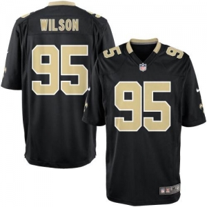 Nike Youth New Orleans Saints Martez Wilson Team Color Game Jers