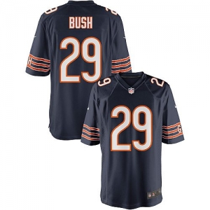 Nike Michael Bush Chicago Bears Youth Game Jersey - Navy Blue