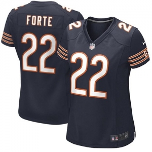 Nike Matt Forte Chicago Bears Youth Girls Game Jersey - Navy Blu