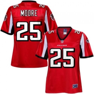 Pro Line Women's Atlanta Falcons William Moore Team Color Jersey