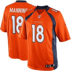 Nike Peyton Manning Denver Broncos Elite Jersey - Orange