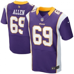 Nike Jared Allen Minnesota Vikings Elite Jersey - Purple