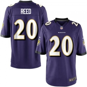 Nike Youth Baltimore Ravens Ed Reed Team Color Game Jersey