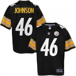 Pro Line Men's Pittsburgh Steelers Will Johnson Team Color Jerse