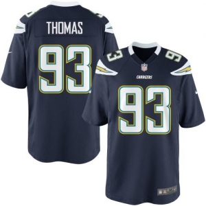 Nike Youth San Diego Chargers Cam Thomas Team Color Game Jersey