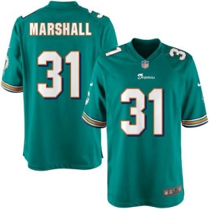 Nike Youth Miami Dolphins Richard Marshall Team Color Game Jerse