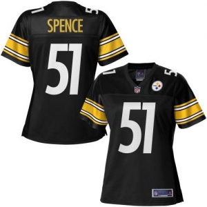 Pro Line Women's Pittsburgh Steelers Sean Spence Team Color Jers