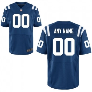 Nike Indianapolis Colts Customized Elite Jersey - Royal Blue