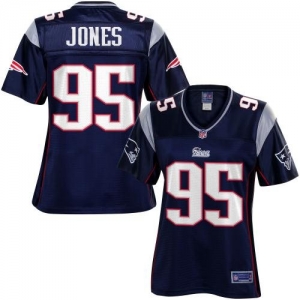 Pro Line Women's New England Patriots Chandler Jones Team Color