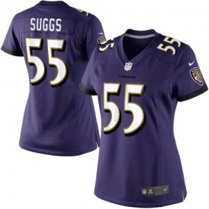 Nike Terrell Suggs Baltimore Ravens Women's The Limited Jersey -