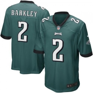 Nike Matt Barkley Philadelphia Eagles 2013 Draft Youth Game Jers