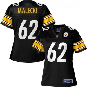 Pro Line Women's Pittsburgh Steelers John Malecki Team Color Jer