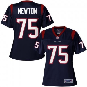 Pro Line Women's Houston Texans Derek Newton Team Color Jersey