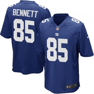 Nike Martellus Bennett New York Giants Game Jersey - Royal Blue