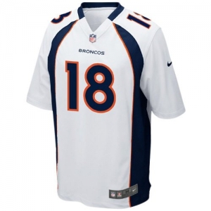 Nike Peyton Manning Denver Broncos Youth White Game Jersey