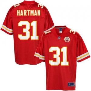 Pro Line Men's Kansas City Chiefs Tysyn Hartman Team Color Jerse