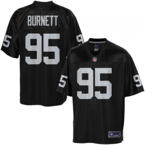 Pro Line Men's Oakland Raiders Kaelin Burnett Team Color Jersey