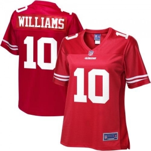 Pro Line Women's San Francisco 49ers Kyle Williams Team Color Je