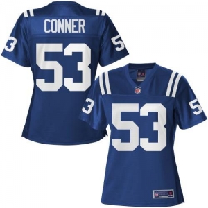 Pro Line Women's Indianapolis Colts Kavell Conner Team Color Jer