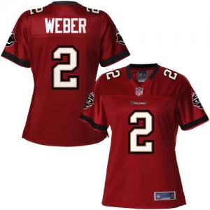 Pro Line Women's Tampa Bay Buccaneers Adam Weber Team Color Jers