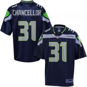 Pro Line Men's Seattle Seahawks Kam Chancellor Team Color Jersey