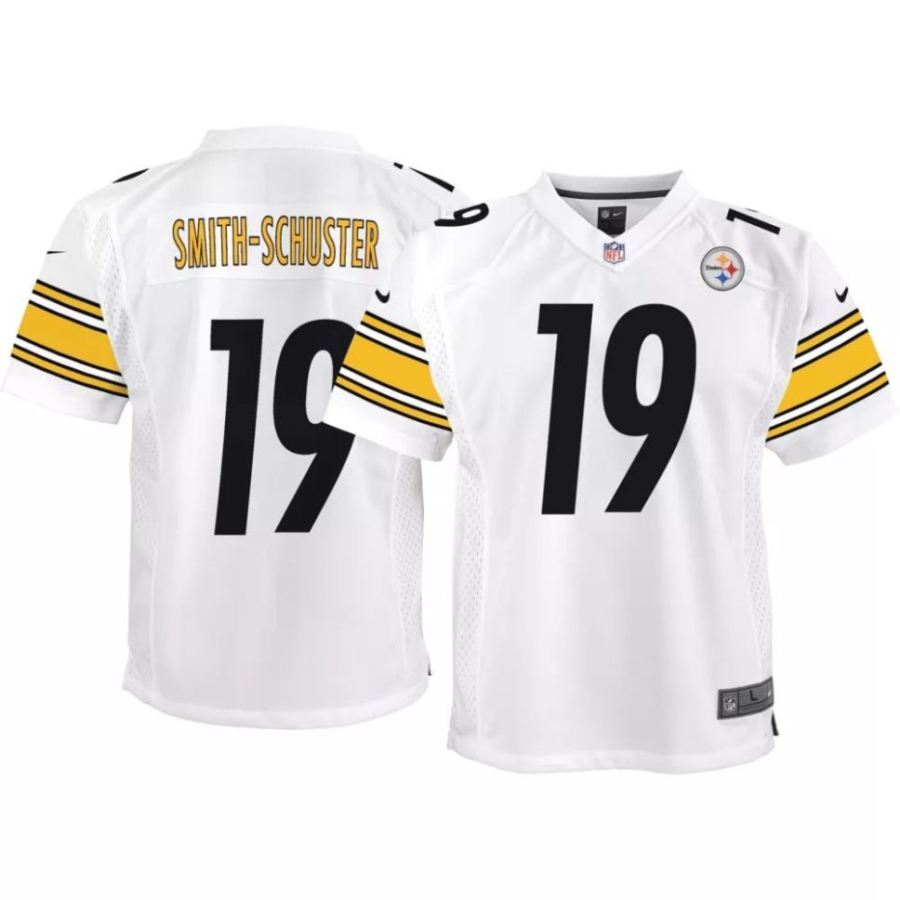 Nike Youth Pittsburgh Steelers JuJu Smith-Schuster #19 White Gam