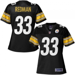 Pro Line Women's Pittsburgh Steelers Isaac Redman Team Color Jer