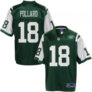 Pro Line Men's New York Jets Royce Pollard Team Color Jersey