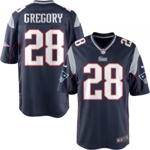 Nike Youth New England Patriots Steve Gregory Team Color Game Je