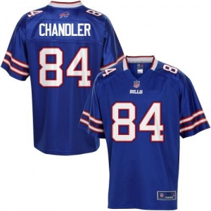 Pro Line Men's Buffalo Bills Scott Chandler Team Color Jersey