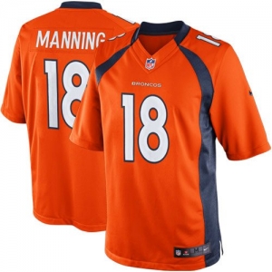 Nike Peyton Manning Denver Broncos The Limited Jersey - Orange