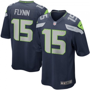 Nike Matt Flynn Seattle Seahawks Game Jersey - College Navy