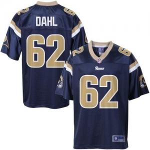 Pro Line Men's St. Louis Rams Harvey Dahl Team Color Jersey