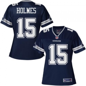 Pro Line Women's Dallas Cowboys Andre Holmes Team Color Jersey