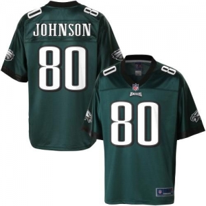 Pro Line Men's Philadelphia Eagles Ronald Johnson Team Color Jer