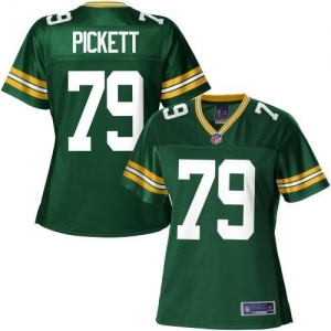 Pro Line Women's Green Bay Packers Ryan Pickett Team Color Jerse