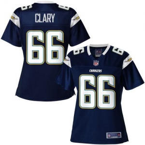 Pro Line Women's San Diego Chargers Jeromey Clary Team Color Jer