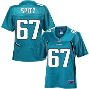 Pro Line Women's Jacksonville Jaguars Jason Spitz Team Color Jer