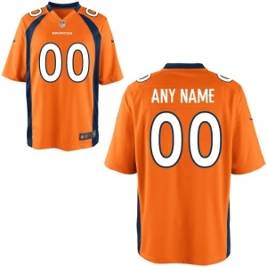 Nike Men's Denver Broncos Customized Team Color Game Jersey