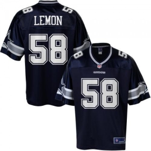 Pro Line Men's Dallas Cowboys Orie Lemon Team Color Jersey